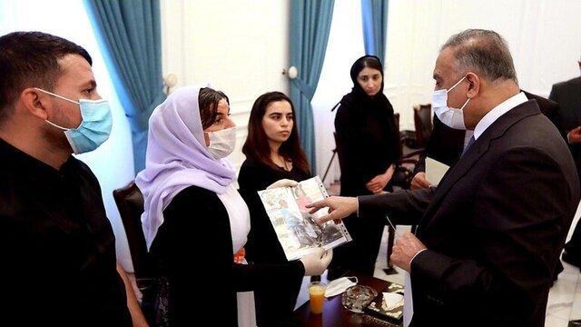 الکاظمی به ایزدی ها قول داد پرونده ربوده شدگان آنها را بین الکاظمی به ایزدی ها قول داد پرونده ربوده شدگان آنها را بین المللی کند