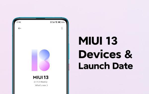 9 گوشی شیائومی که MIUI 13 را به زودی دریافت می نمایند